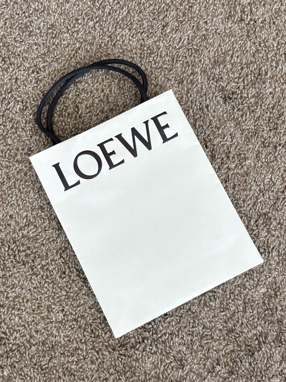 Loewe Shopping Tote with Black Logo